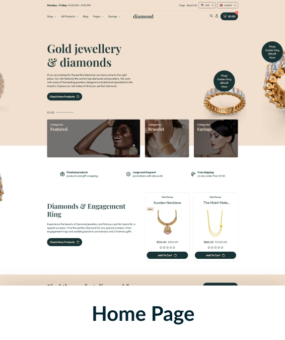 Diamond Shopify Theme