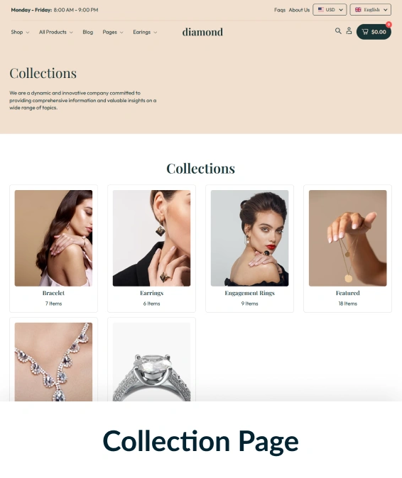 Diamond Shopify Theme