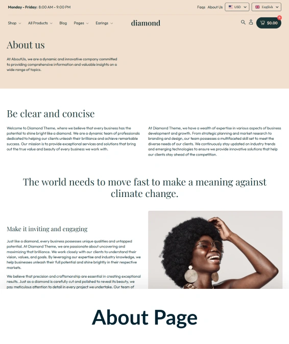 Diamond Shopify Theme