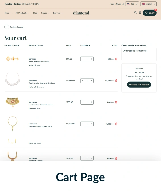 Diamond Shopify Theme