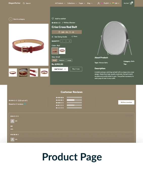 Elegant For Her Shopify Theme