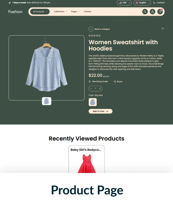 Fashion Shopify Theme