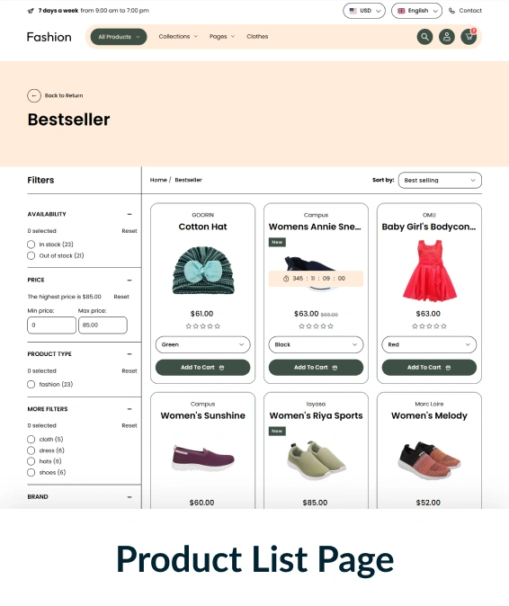 Fashion Shopify Theme