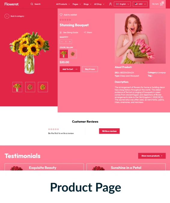 Floweret Shopify Theme