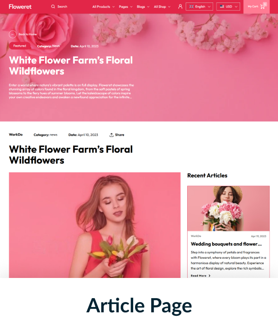 Floweret Shopify Theme