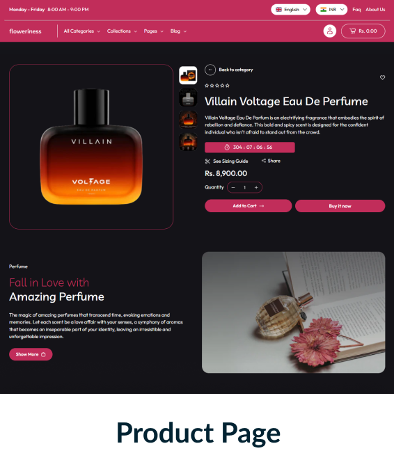 Floweriness Shopify Theme