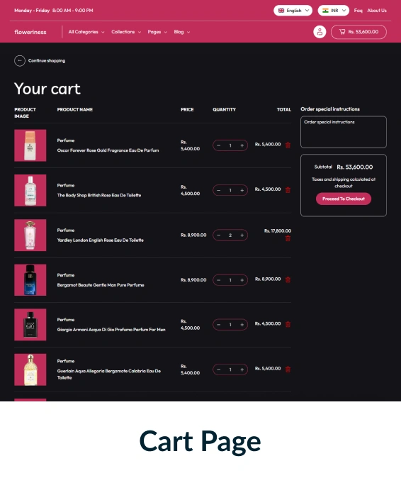 Floweriness Shopify Theme