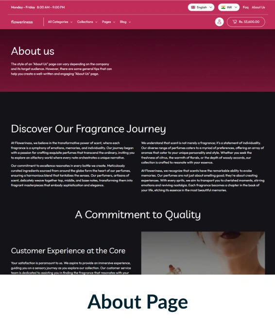 Floweriness Shopify Theme