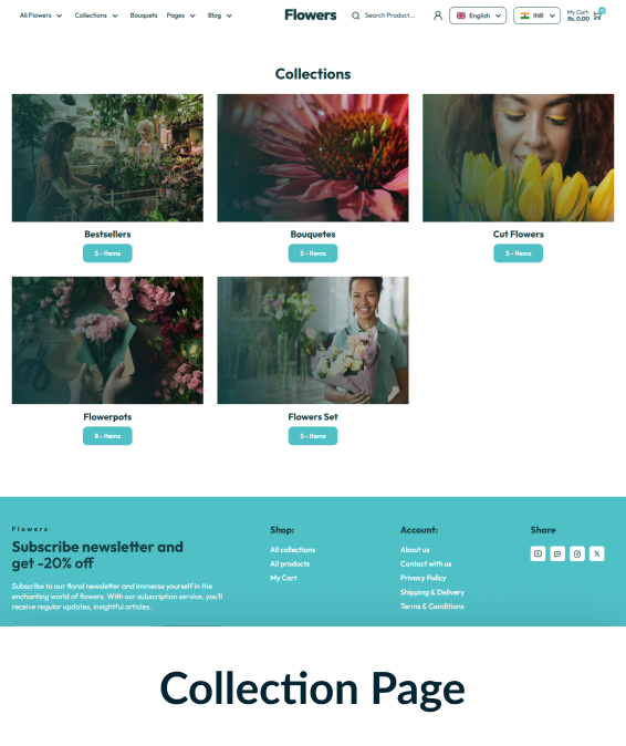 Flowers Shopify Theme
