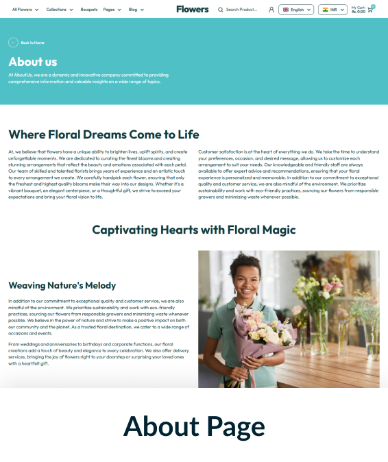 Flowers Shopify Theme