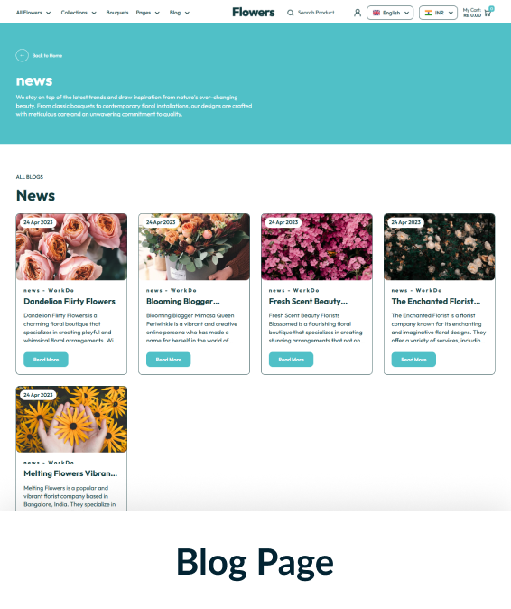 Flowers Shopify Theme