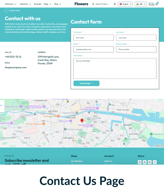 Flowers Shopify Theme