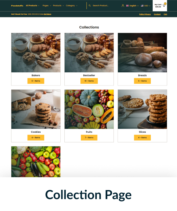 Food Stuffs Shopify Theme