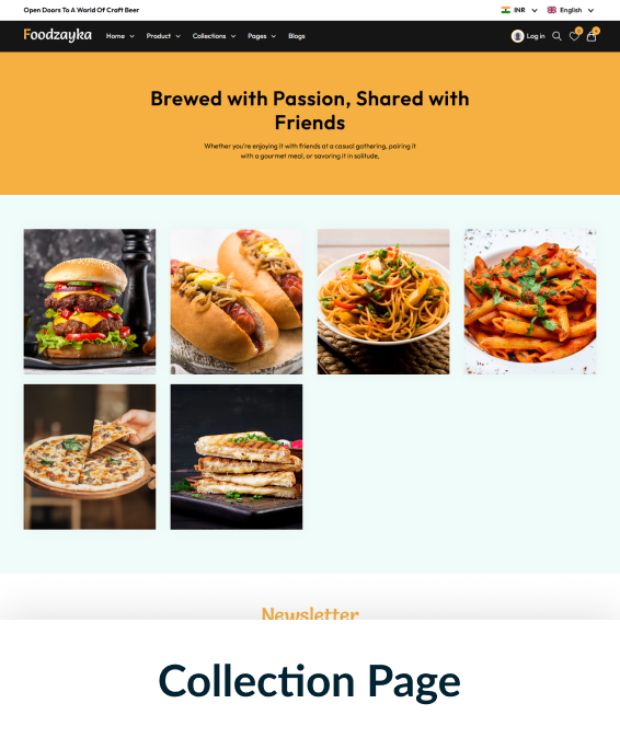 Foodzayka Shopify Theme