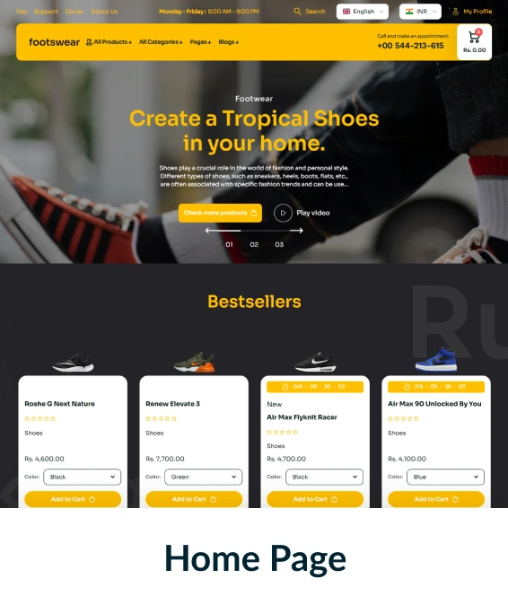 Footswear Shopify Theme