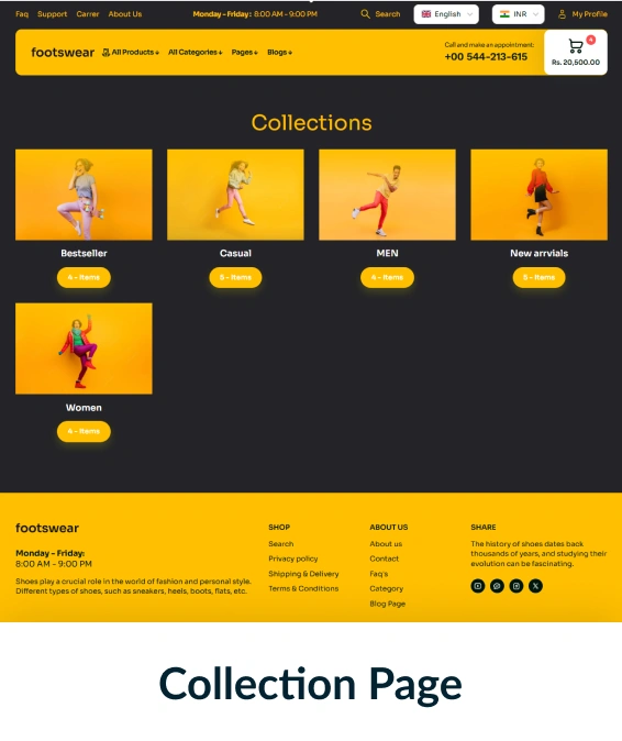 Footswear Shopify Theme