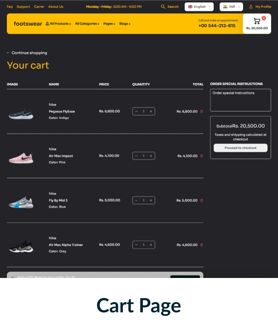 Footswear Shopify Theme