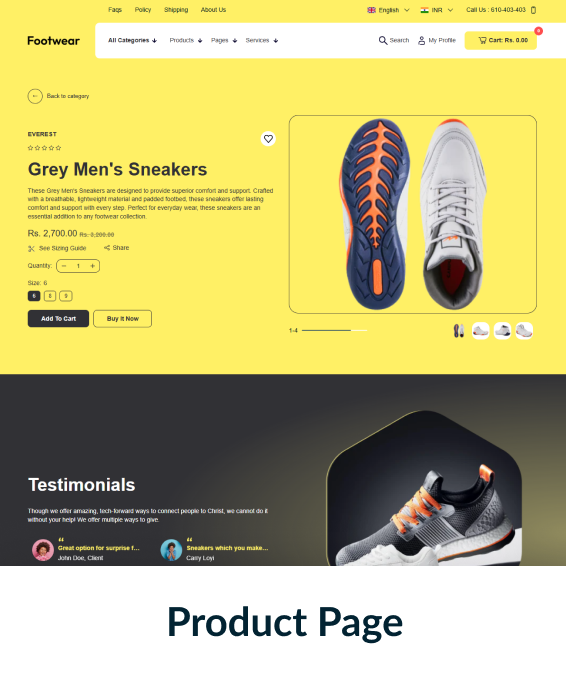 Footwear Shopify Theme