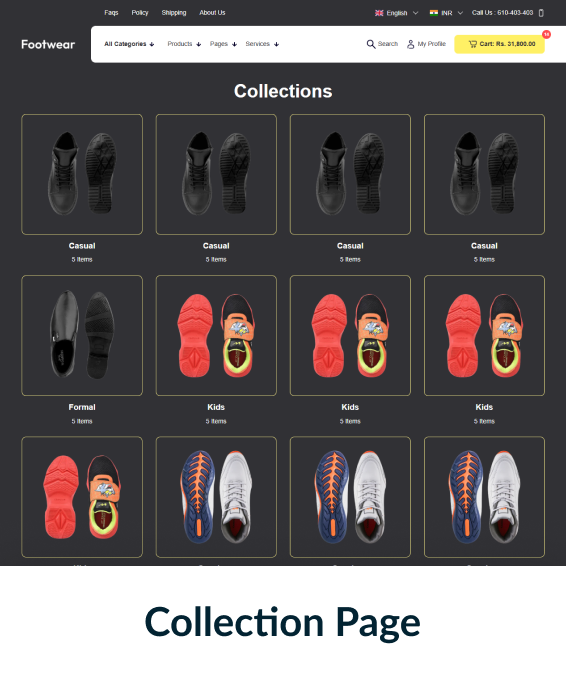 Footwear Shopify Theme