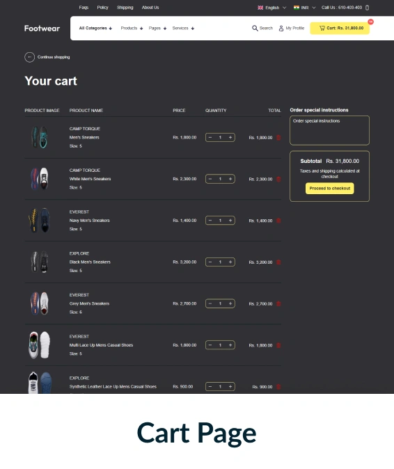 Footwear Shopify Theme
