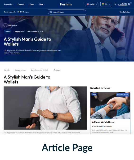 Forhim Shopify Theme