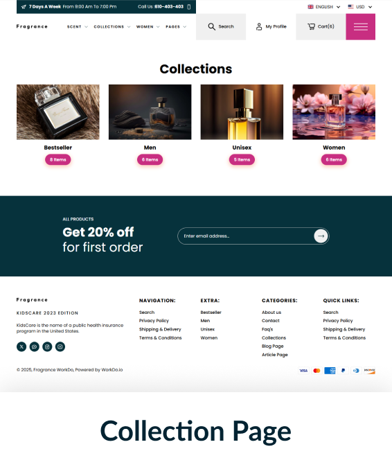 Fragrance Shopify Theme