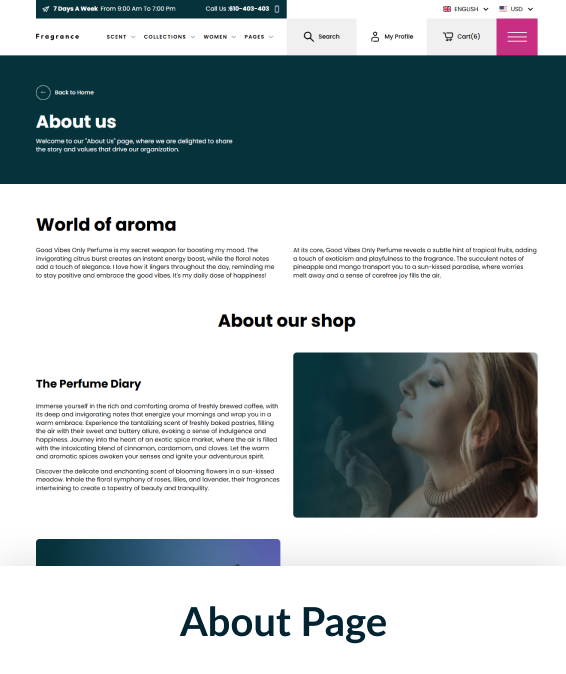 Fragrance Shopify Theme