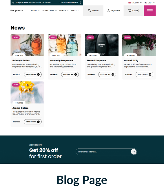 Fragrance Shopify Theme