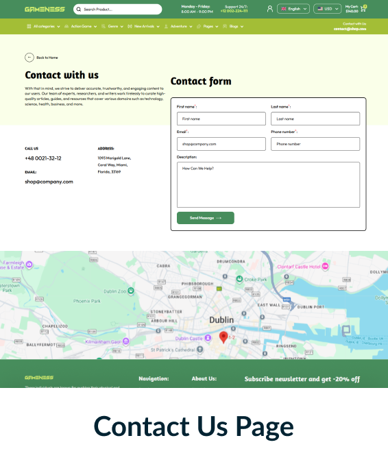 Gameness Shopify Theme