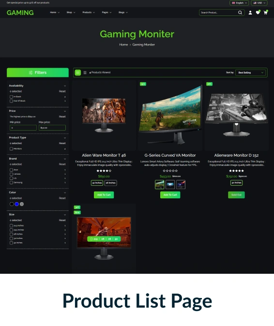 Gaming Shopify Theme