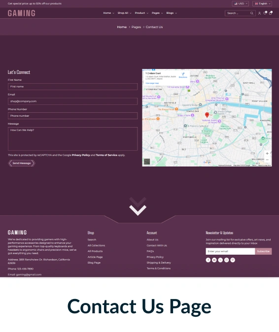 Gaming Shopify Theme