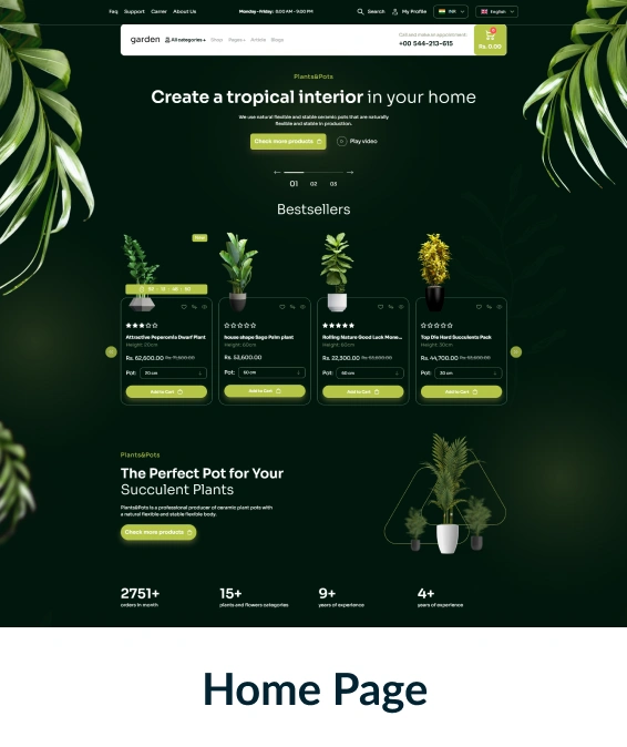 Garden Shopify Theme
