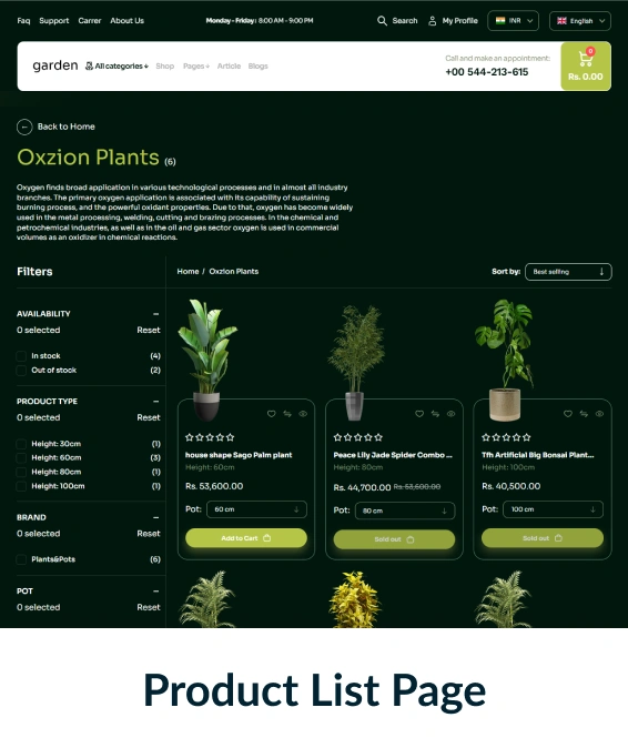Garden Shopify Theme