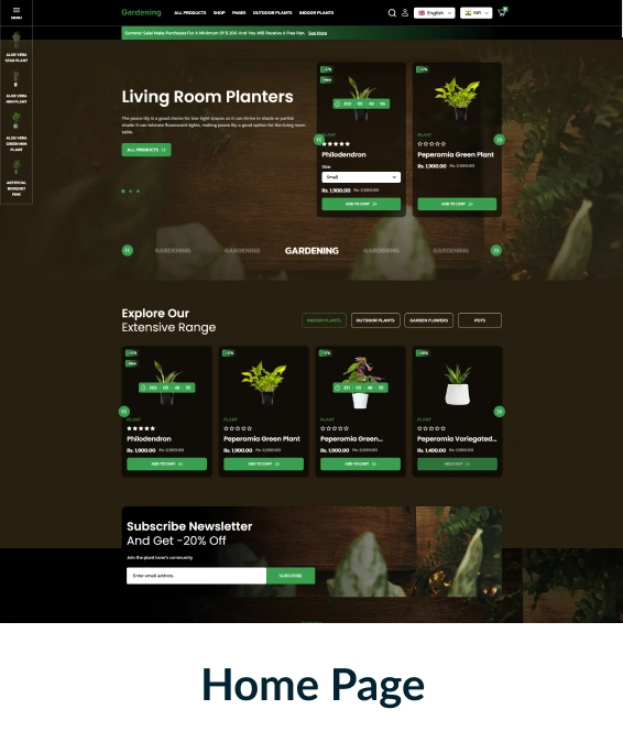 Gardening Shopify Theme