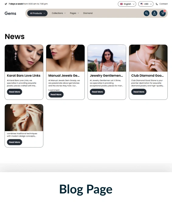 Gems Shopify Theme