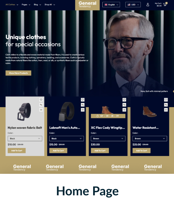 General Tendency Shopify Theme