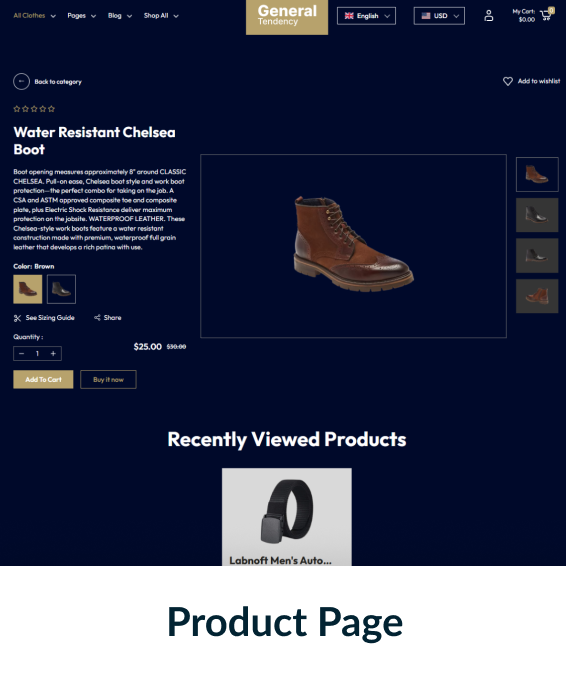 General Tendency Shopify Theme