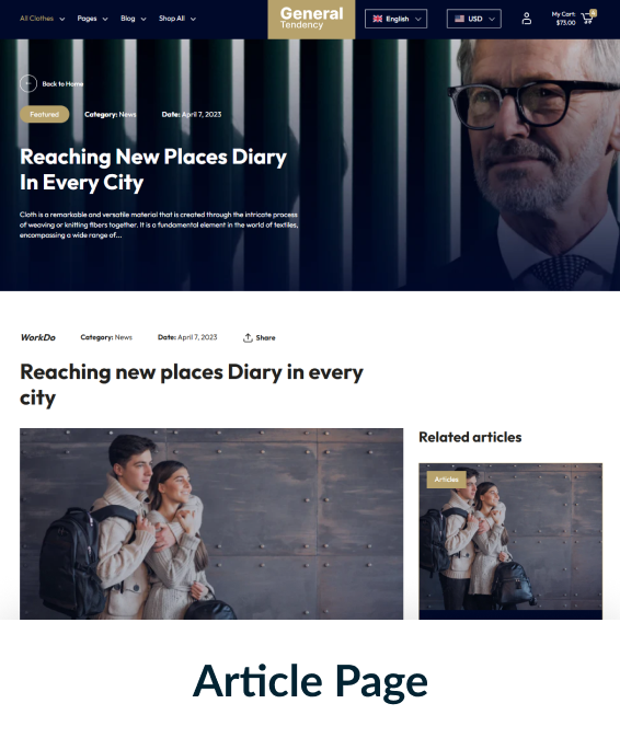 General Tendency Shopify Theme