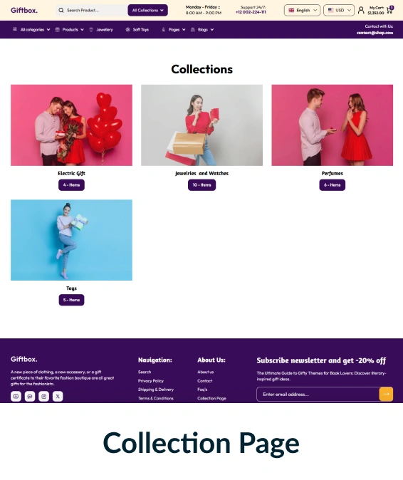 Giftbox Shopify Theme