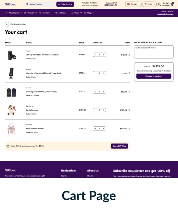 Giftbox Shopify Theme