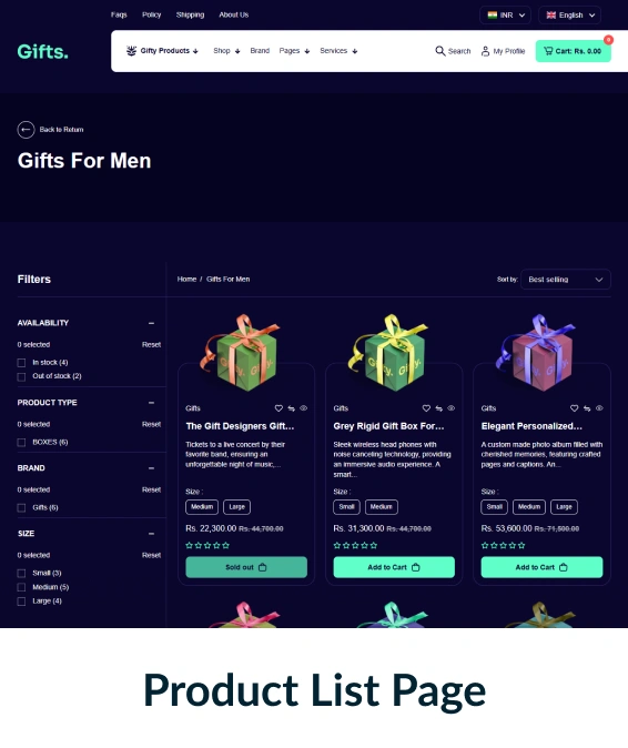Gifts Shopify Theme