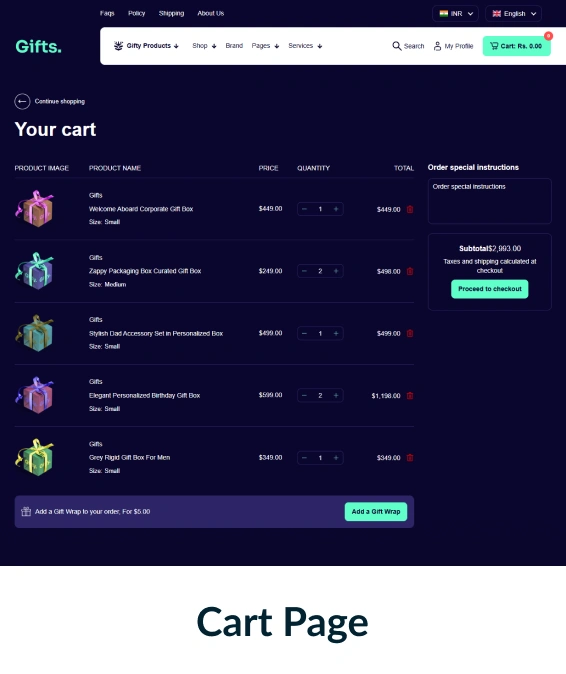 Gifts Shopify Theme