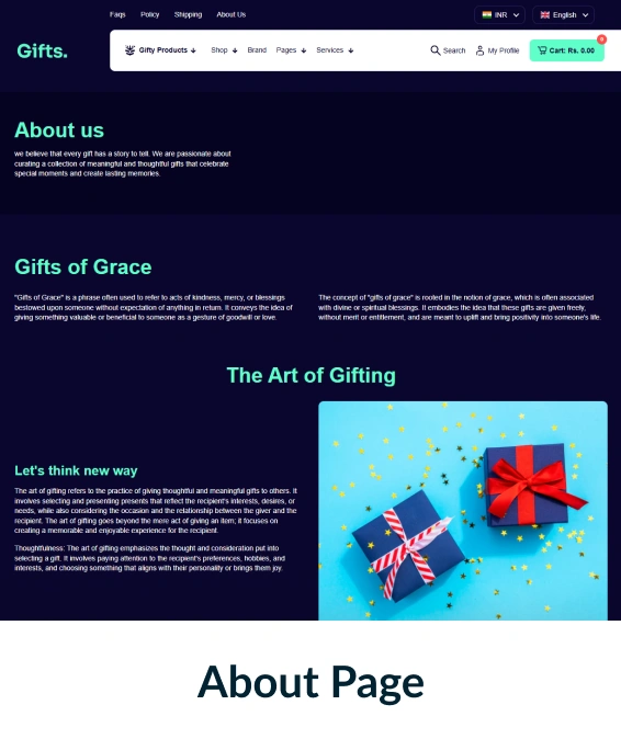 Gifts Shopify Theme