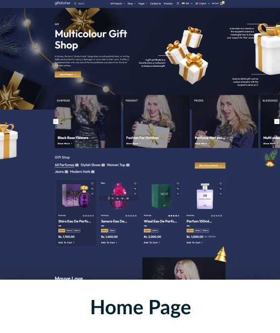 Gifts For Her Shopify Theme