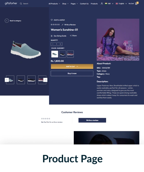 Gifts For Her Shopify Theme