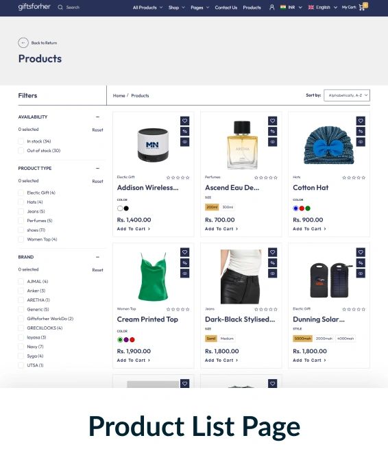 Gifts For Her Shopify Theme