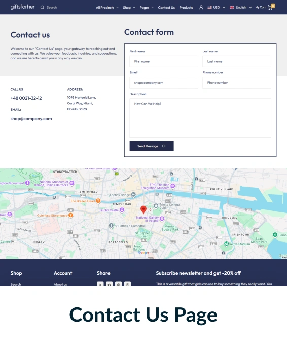 Gifts For Her Shopify Theme
