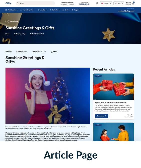 Gifty Shopify Theme