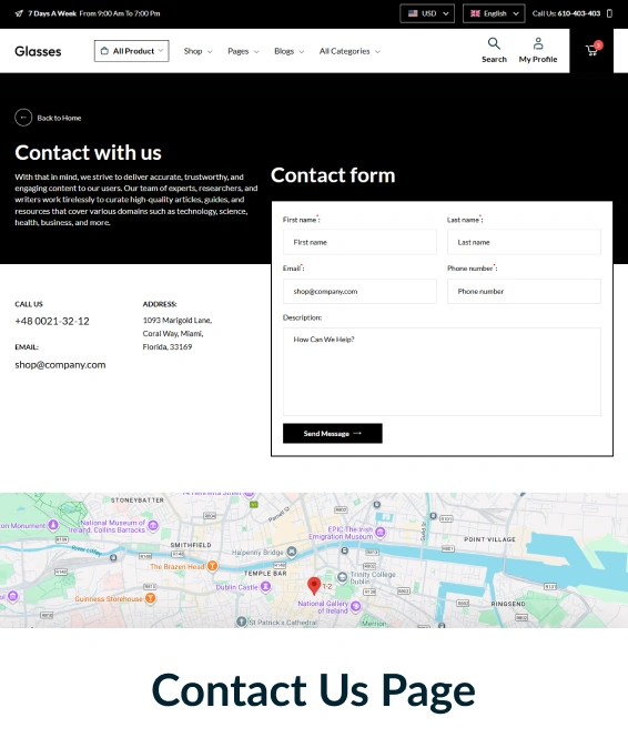 Glasses Shopify Theme