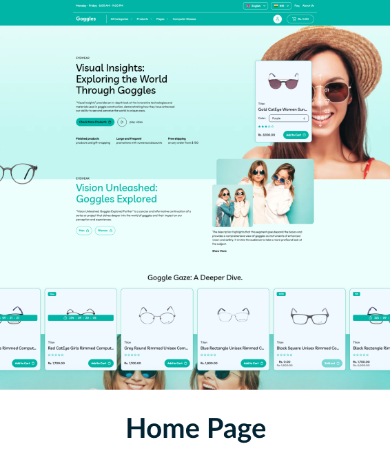 Goggles Shopify Theme